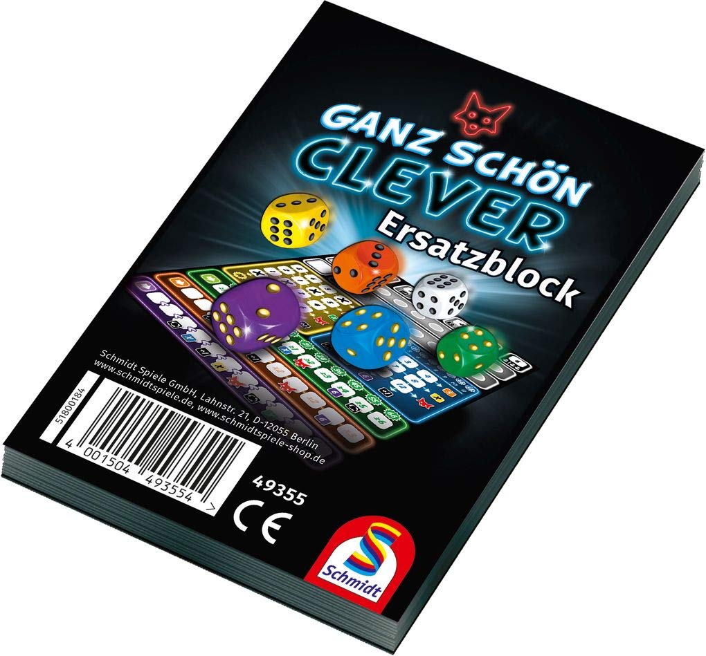 Schmidt Spiele All Nice Smart Einzelblock Dice Set (10IT4001504493554IT10)