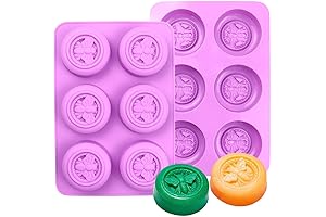 Ultra-Flexible 2Pcs Bee Silicone Molds For Exquisite Lotion Bars And Creative DIY Projects