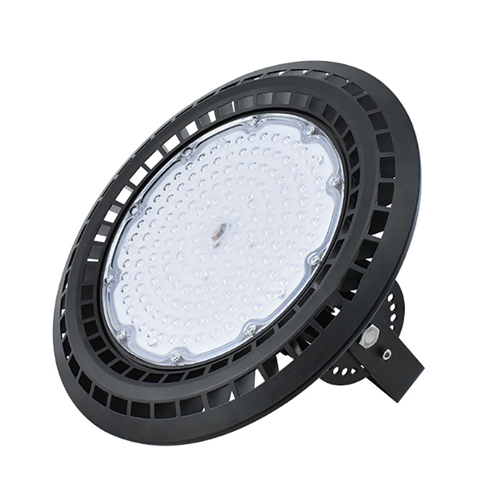 Lampa Sufitowa LED Do Magazynu, Wysokiego Składowania Z Obrotowym Uchwytem Montażowym, Wodoodporna Przemysłowa IP65 Fabryk, Garażu I Warsztatu(6500k,100w)