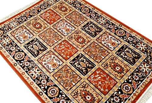 Image of Home Decore Acrylic Carpet for Your Living Room & Drawing Room Aywhere in Your Home (150x210 Red Colour)- 5x7 Feet