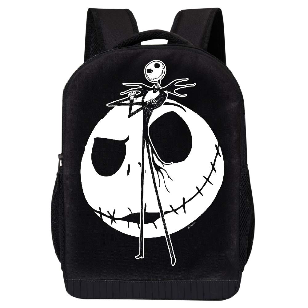 Fast ForwardDisney Nightmare Before Christmas Backpack - Jack Big Face Disney 17 Inch Air Mesh Padded Bag (Jack Big Face)