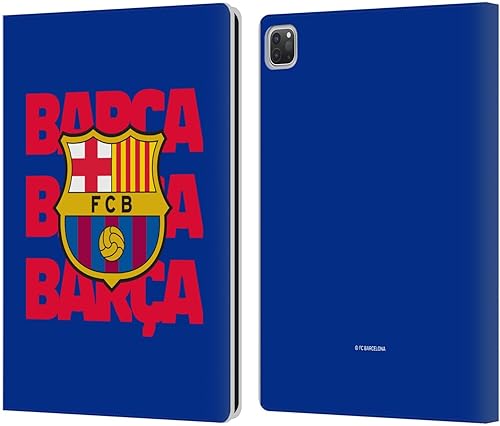 Vista 21 de Head Case Designs Funda de piel tipo cartera con licencia oficial del FC Barcelona Barca compatible con Apple iPad Pro 11 2020/2021 / 2022 Tipo Barca