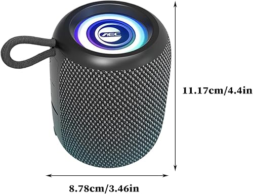 Miniatura 3 de Wireless Speaker, with Stereo Sound Quality, 11.2x8.8cm, Waterproof Blue-Tooth Speaker, 5-Hour Playtime Blue-Tooth Audio, Waterproof Design, for
