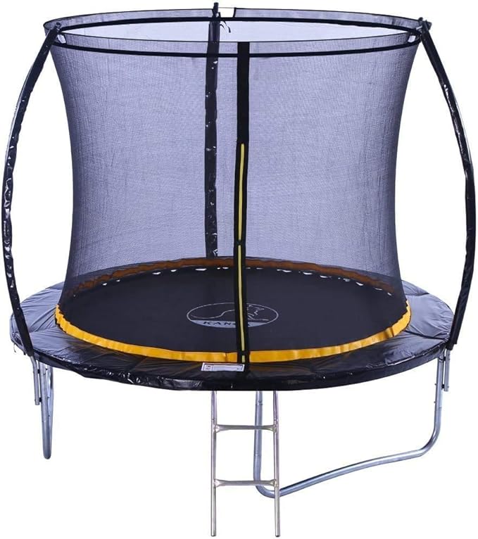 KANGA 6ft / 8ft / 10ft / 12ft Premium Trampoline with Safety Enclosure