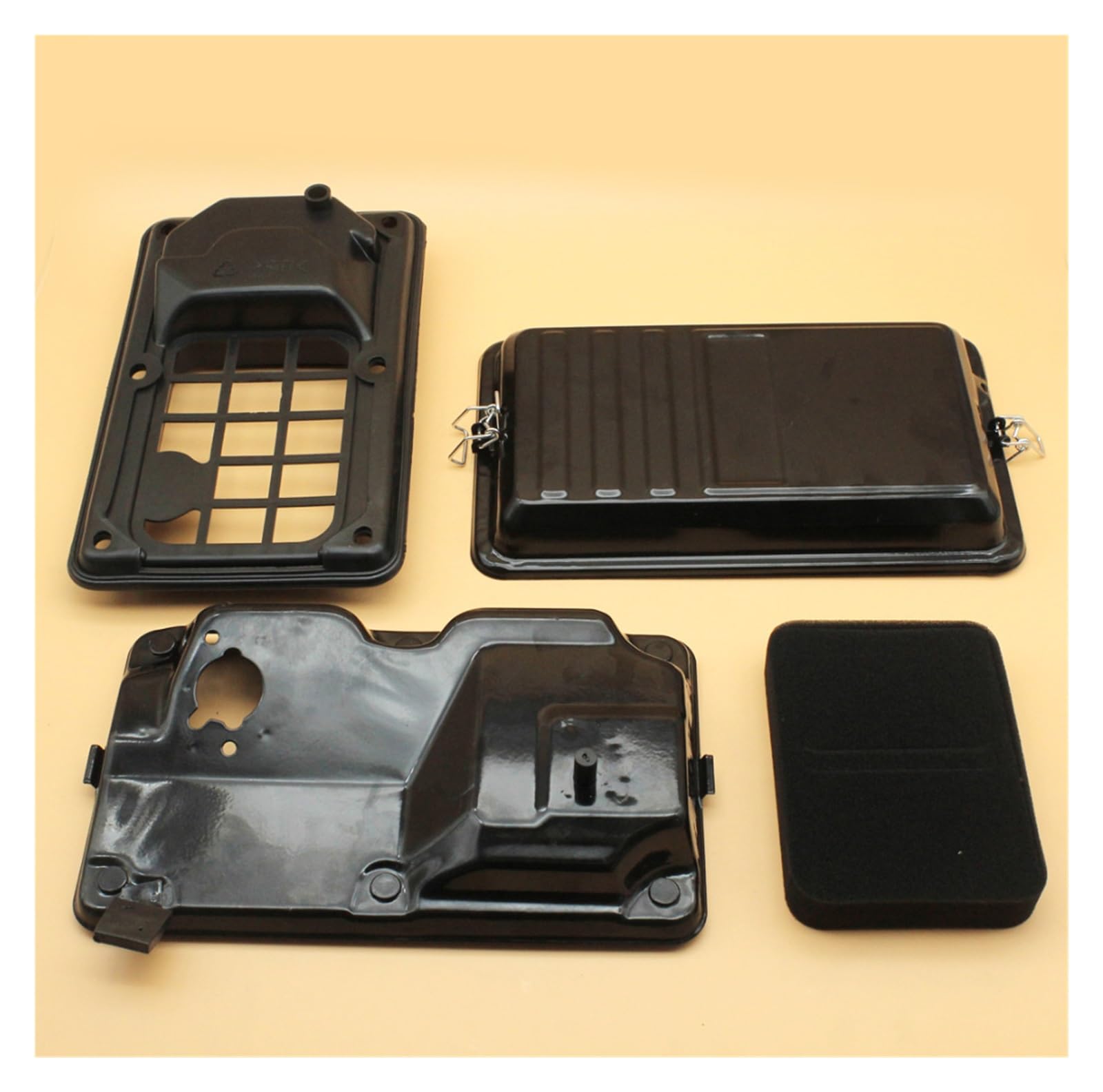 Conjunto de cubierta carcasa filtro aire for bomba agua generador motor GX240 GX270 GX340 GX390 177F 188F 190F