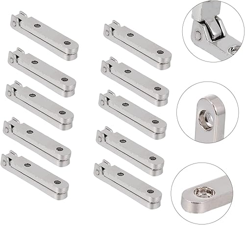 Miniatura 5 de Bisagra de caja de madera de 90 Uds. Bisagras de aleación de zinc Bisagras decorativas para el pecho Bisagras de caja de joyería Bisagras de 90