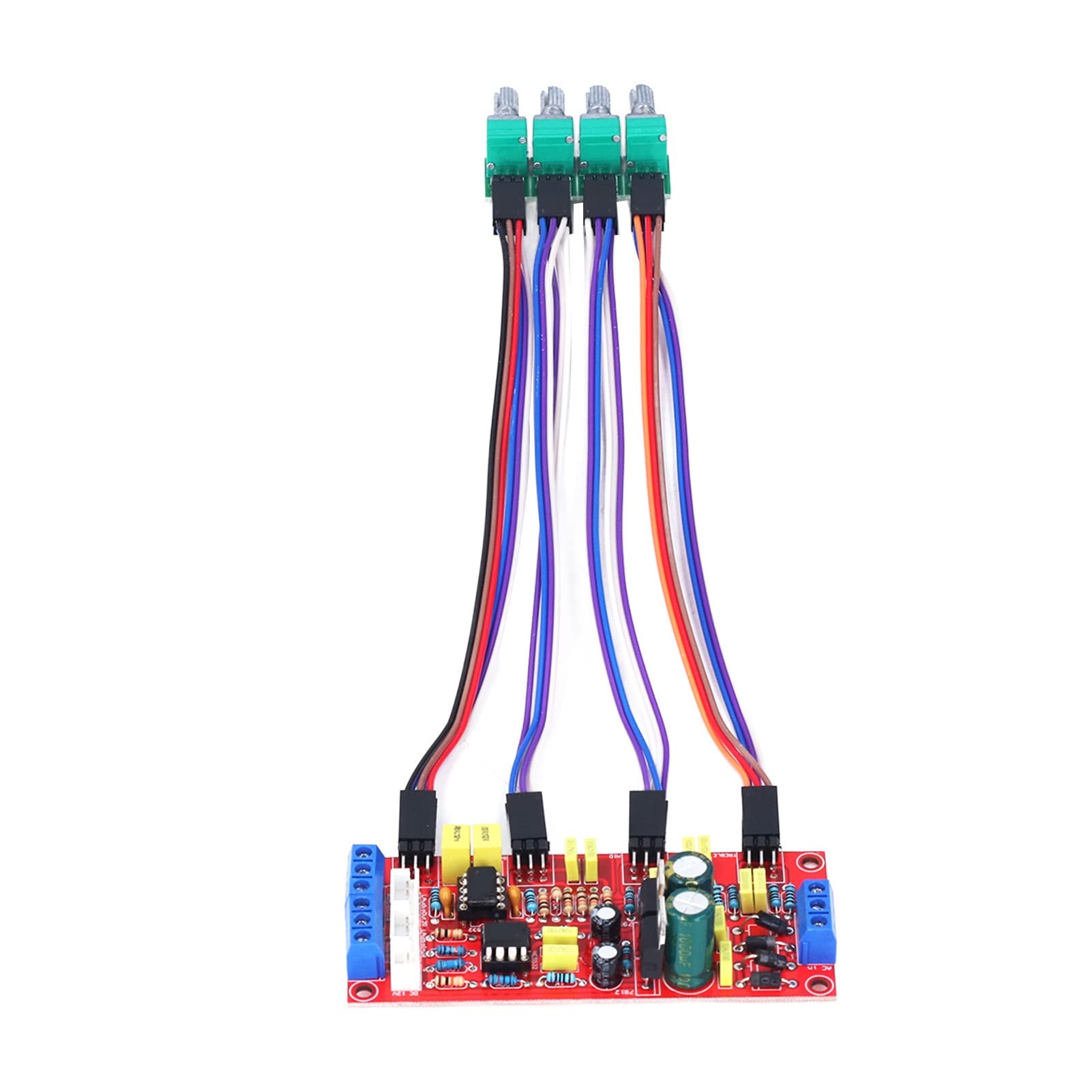 Carte De Tonalité, HiFi NE5532 Préamplificateur Module De Préampli Contrôle du Volume de la Balance des Graves Et des Aigus
