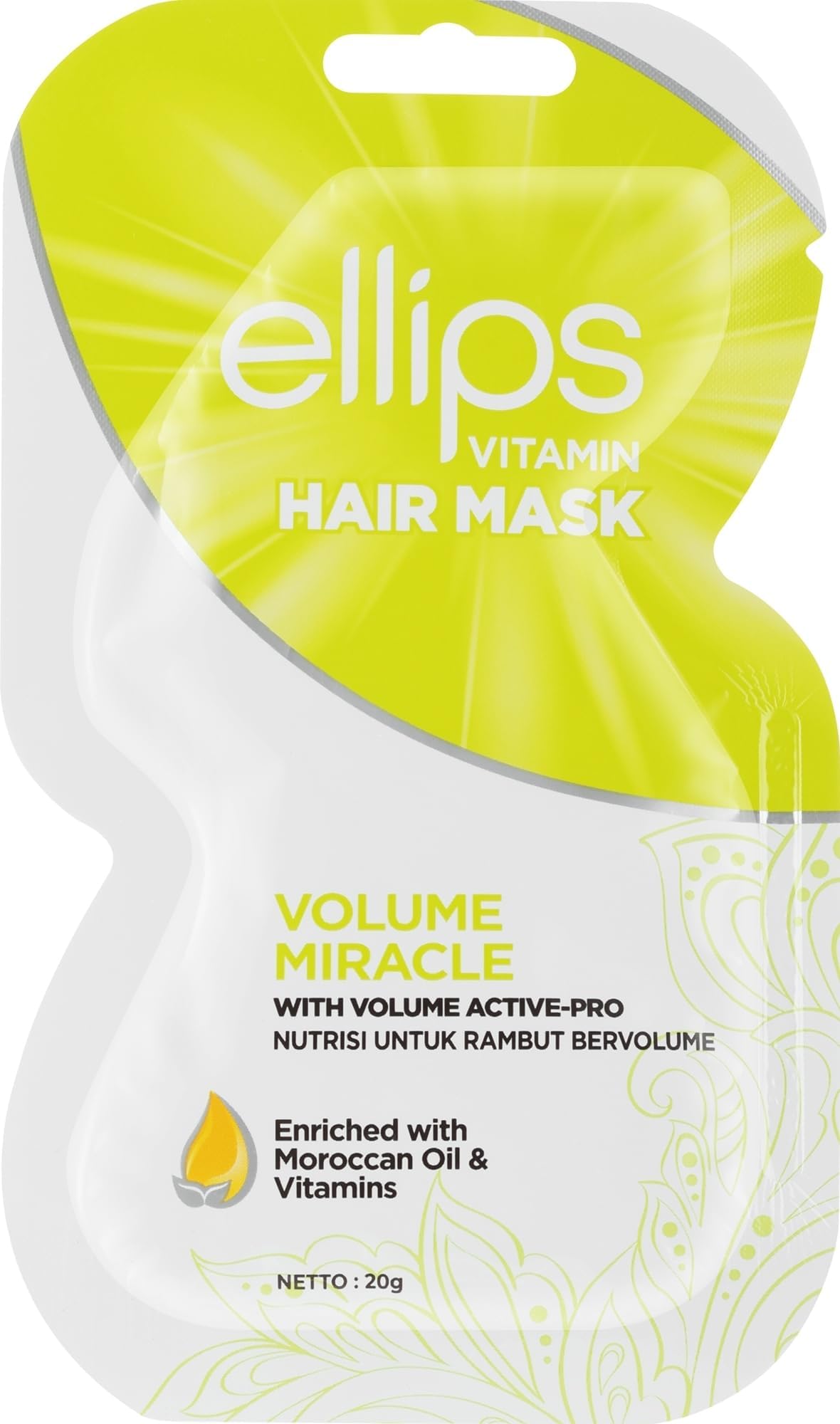 Hair Mask - Volume Miracle, 20 Gram (Pack of 4)