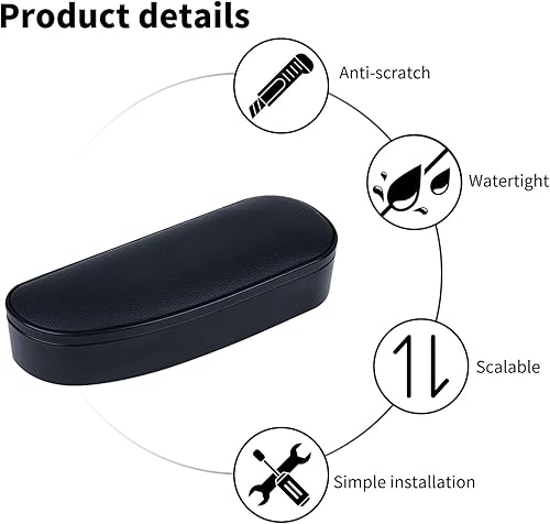 Miniatura 3 de 1 funda de almacenamiento universal para reposabrazos, alivio del cansancio del brazo del conductor, cojín cómodo para aliviar la fatiga del brazo