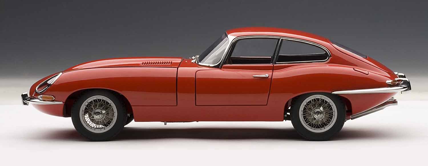 Amazon | AUTOart 1/18 ジャガー Eタイプ クーペ シリーズI 3.8