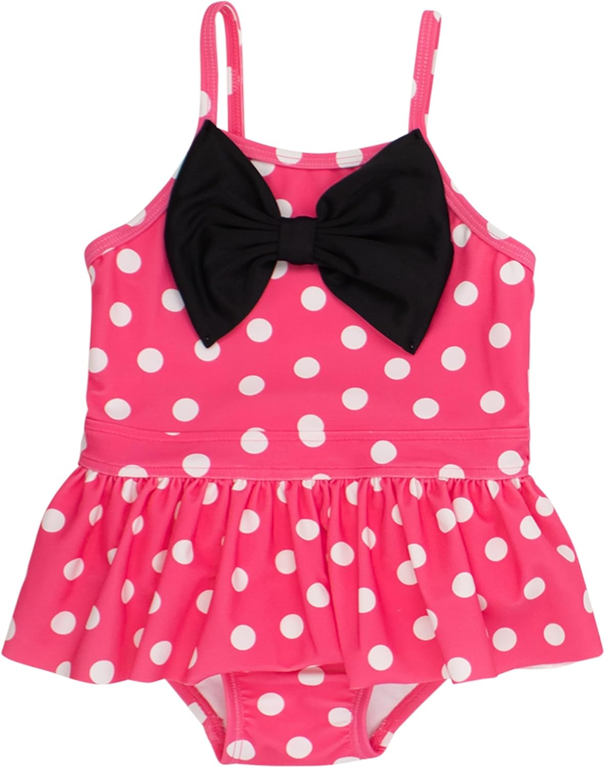 RuffleButts Girls UPF50+ Sun Protection Princess Sleeveless One Piece Swimsuit