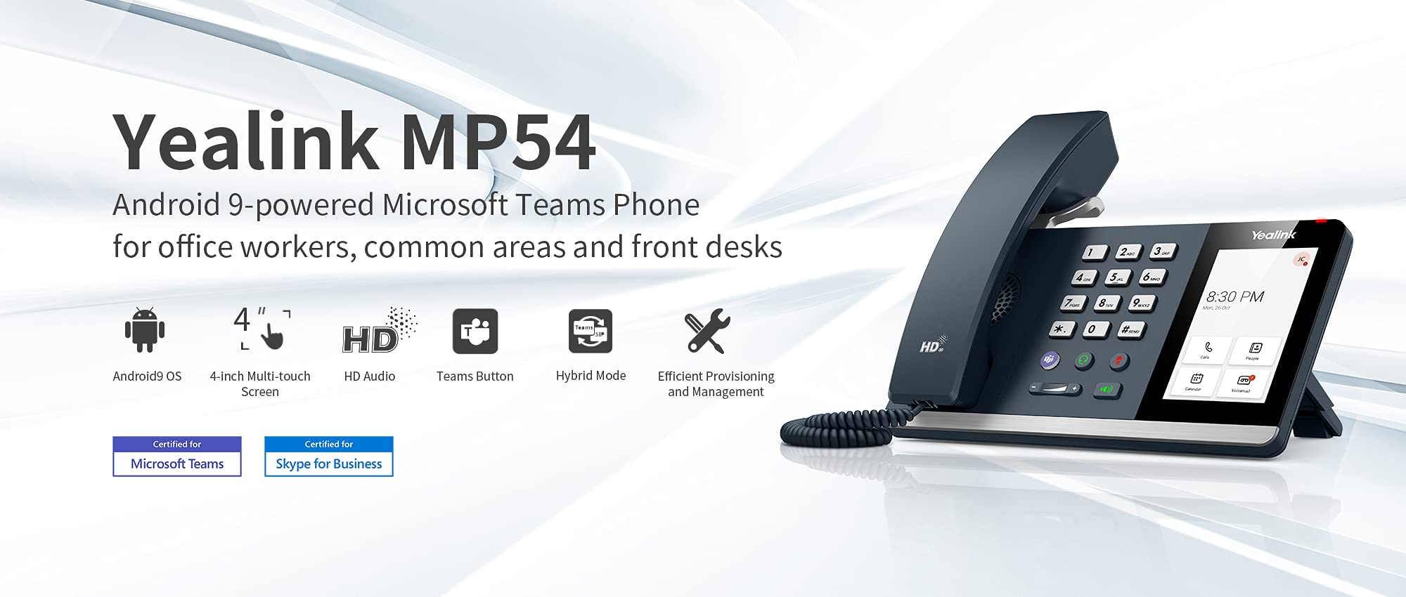 Buy Yealink MP54-TEAMS Cost-Effective IP Phone for Teams Online at ...