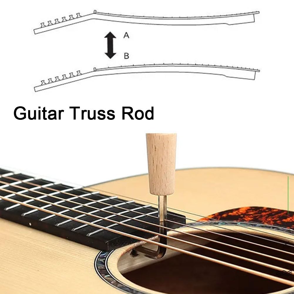 Truss Rod per charra Dual Action Two Way 380MM 420MM Long per charre acustiche strumenti a corda accessori per parti 18 Truss Rod per charra Dual Action Two Way 380MM 420MM Long per charre acustiche strumenti a corda accessori per parti 18