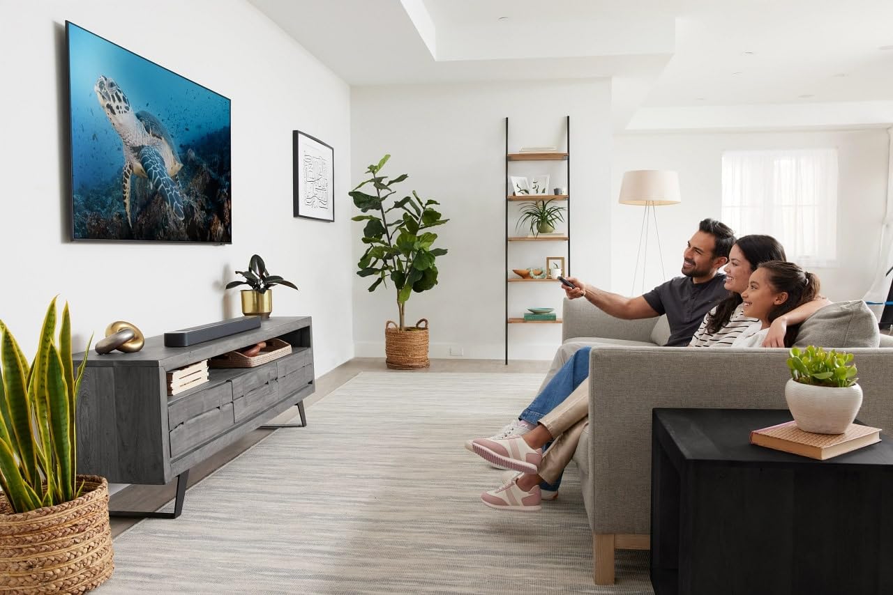 JBL Bar 300, Soundbar a 5.0 Canali per TV, Altoparlante Compatto con Telecomando, MultiBeam Surround 3D e Dolby Atmos, Clear Voice, Potenti Bassi, Connessione HDMI eARC con 4K Dolby Vision, Nero
