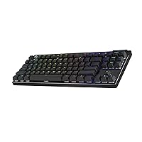 Logitech G PRO X TKL LIGHTSPEED tastiera gaming wireless - Nero