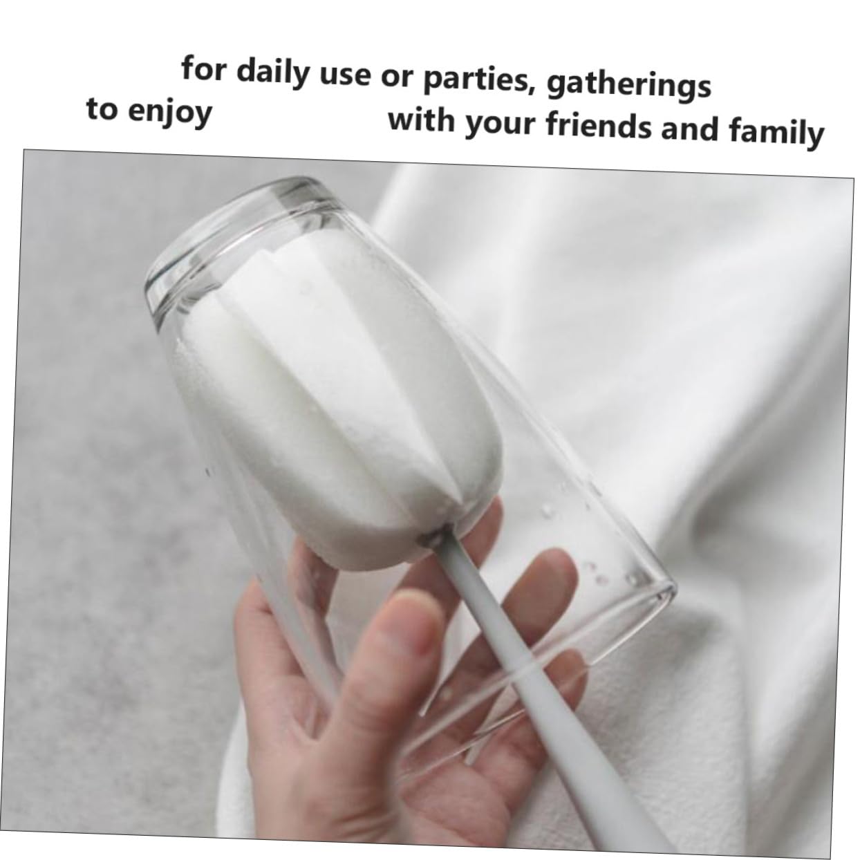 Jarra de Agua Resistente al Calor de Vidrio Jarra de Agua Hogar con Tapa para Preparar y Servir Bebidas Frías Jugo o Tés la Cocina o Sala de Estar