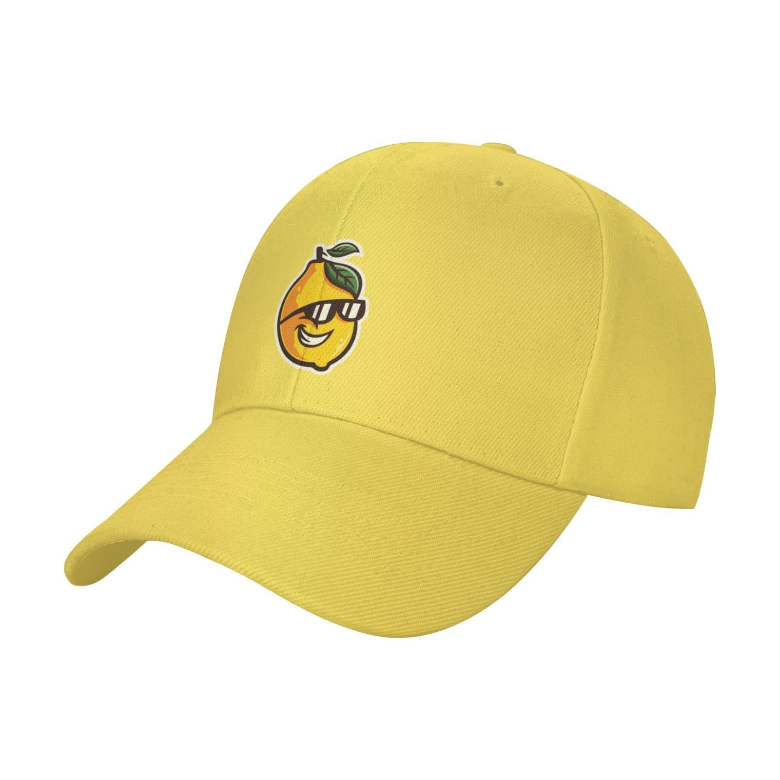 LIFANGMICool Lemons Baseball Cap Adjustable for Men Women Hat Truck Driver Hats