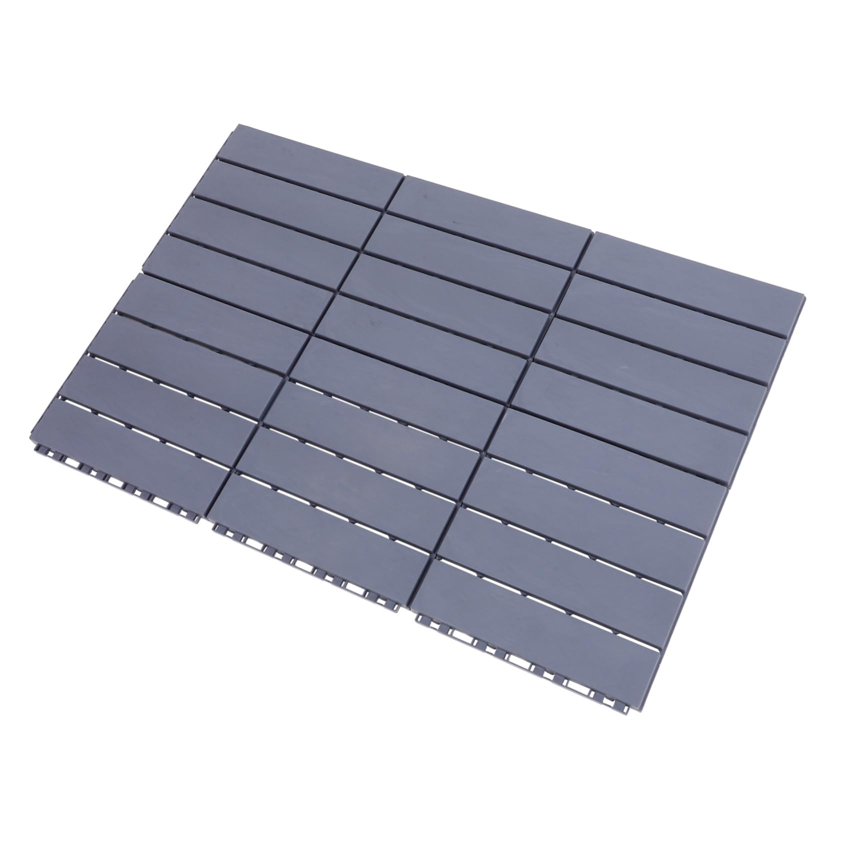 Mipcase 6 Baldosas Uso Versátil de Plástico Pp para Suelo de Patio y Terraza Instalación Fácil Diseño Simple y Elegante para Exteriores
