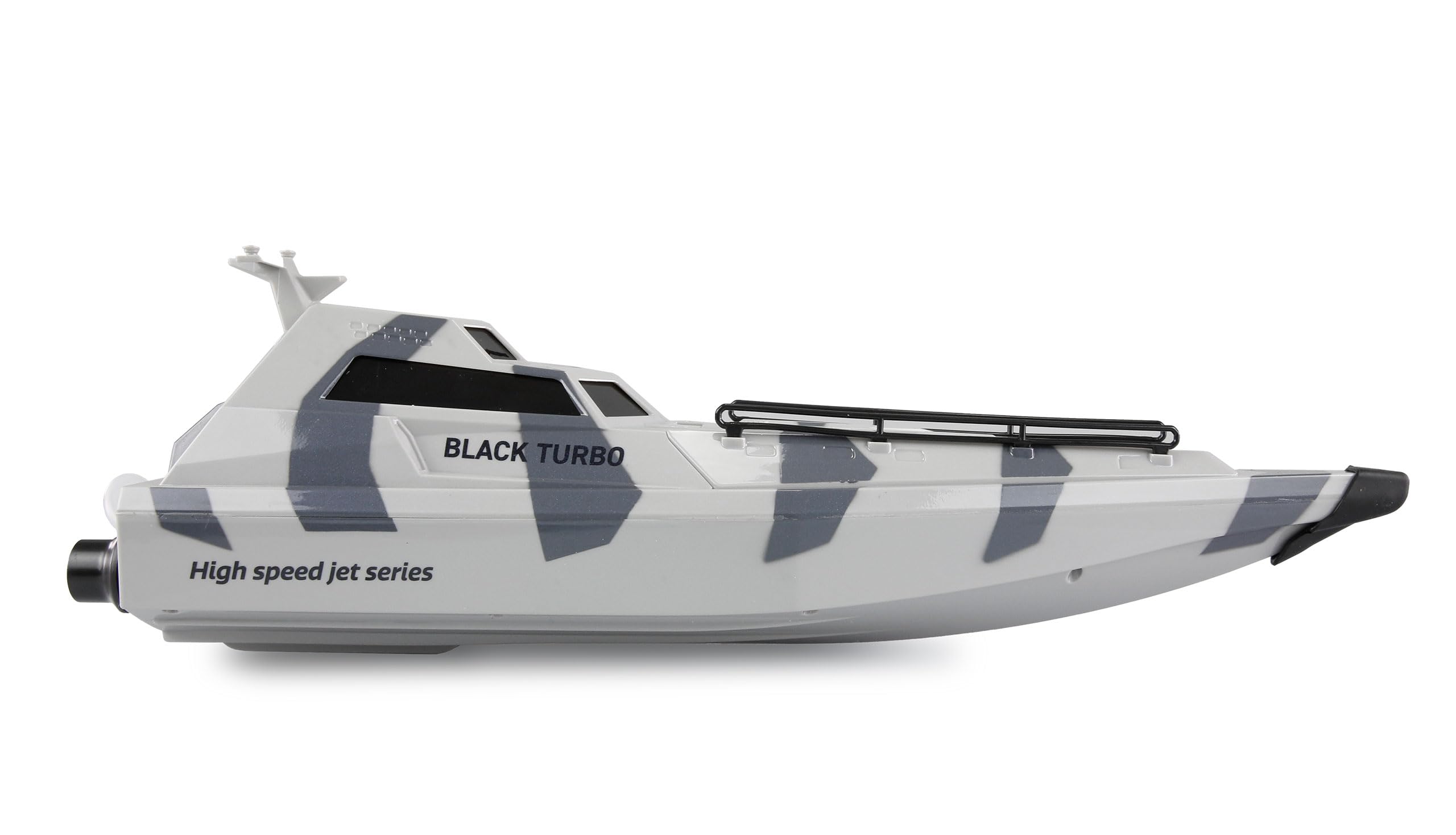 Amewi Black Turbo łódź wojskowa z napędem jet 28 km/h 420 mm RTR moro szary