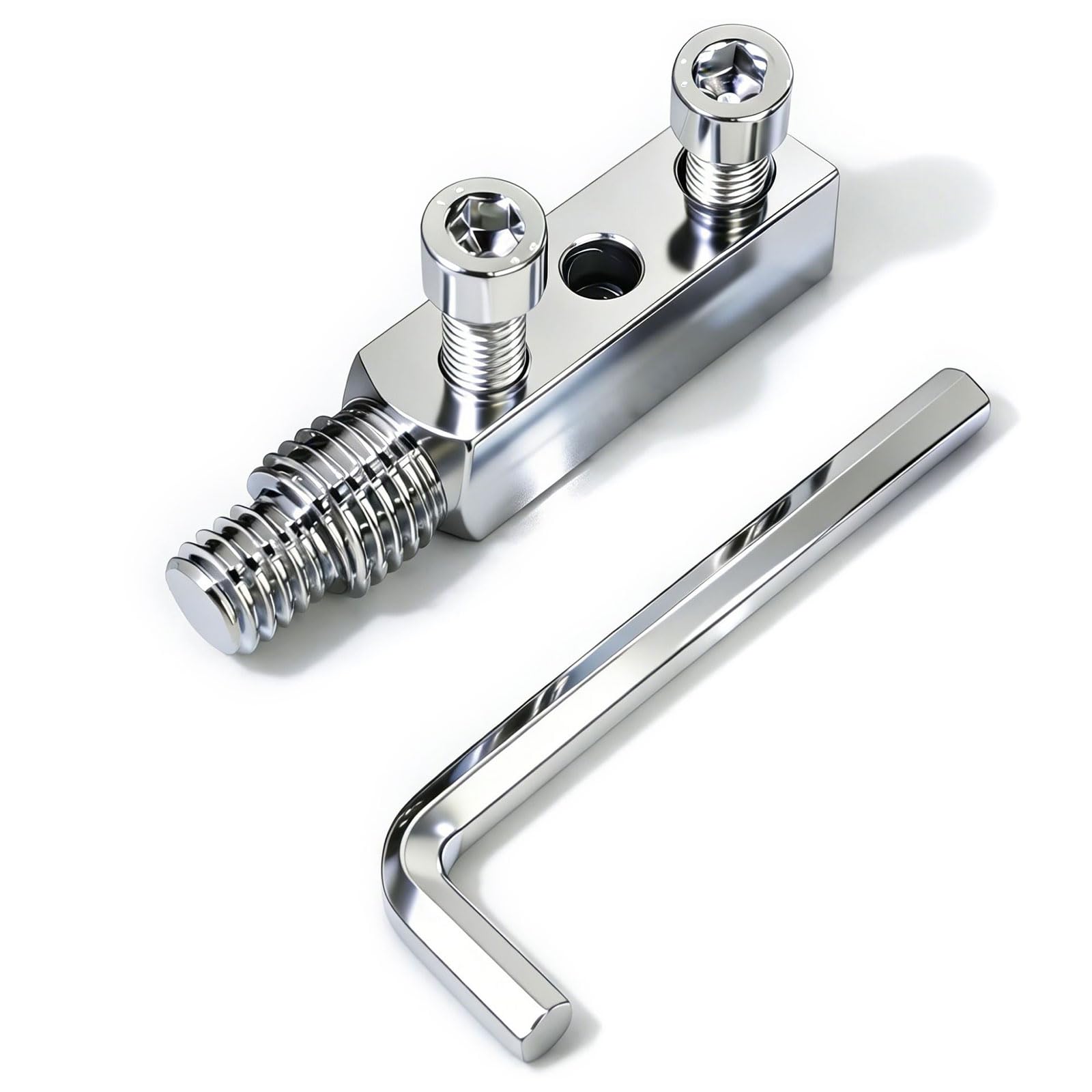 Kalttoy Silver 75Mm Break Head Screw Extractor Faucet Angled Adapter For 1 / 2Inch 3 / 4Inch 1Inch Pipe Repair Plumbing Repair