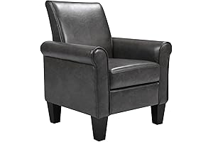 Grey Leather Chair: Modern and Comfy for Any Living Room