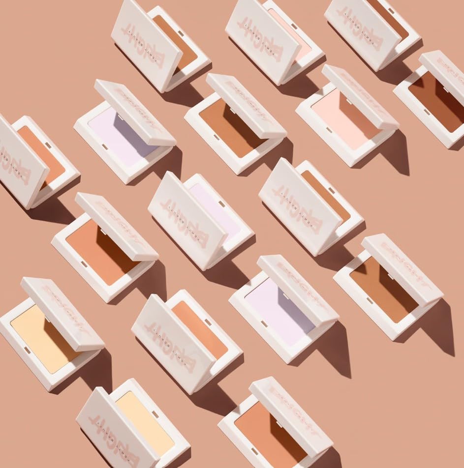 Fenty Beauty ORIGINAL by Rihanna | BRIGHT FIX | Polvere illuminante + bluffatori | 7,95 grammi / 0,28 OZ. | VEGANO | by BELLA | (01 LAVENDER, 7,95 g (confezione da 1))