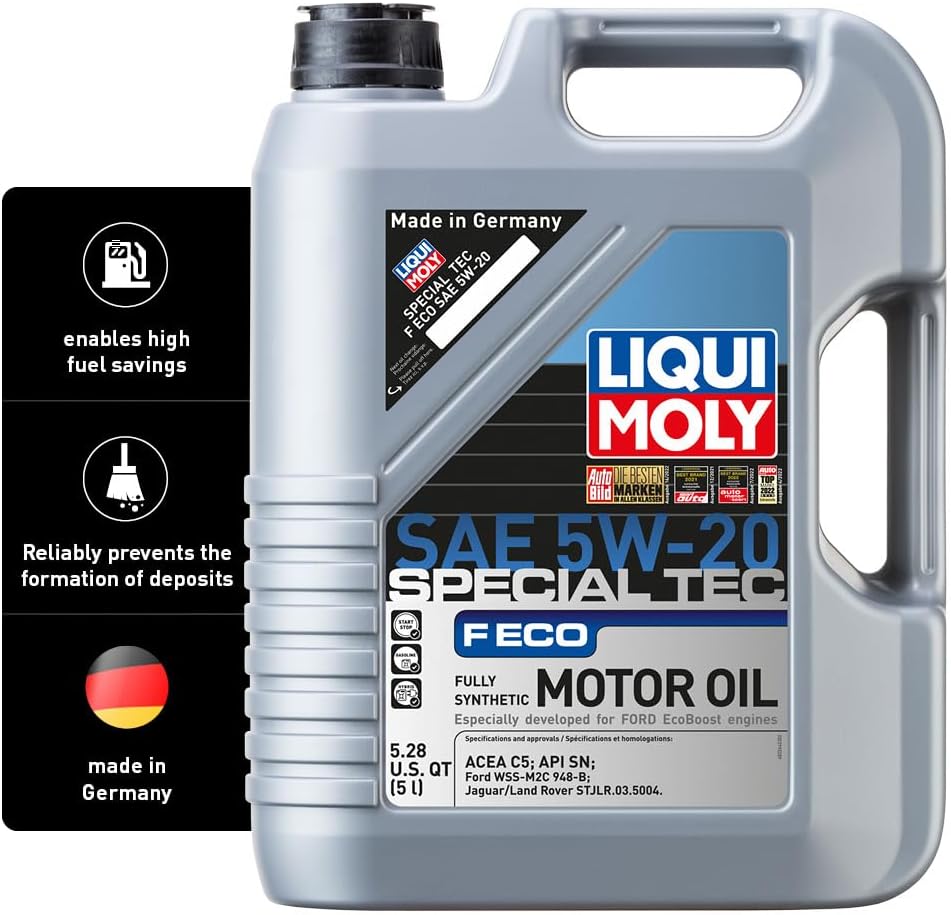LIQUI MOLY Special Tec F ECO SAE 5W-20 | 5 L | Fully synthetic engine oil | SKU: 2264 - Image 2