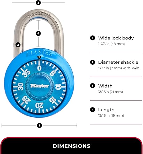 Miniatura 9 de Candado de combinación Master Lock 1530DCM Xtreme 1530DCM
