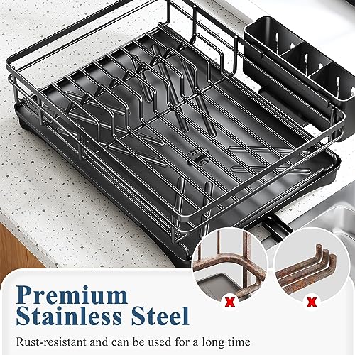 Sntd SNTD-YY-C Dish Drying Rack For Kitchen Counter thumb #5