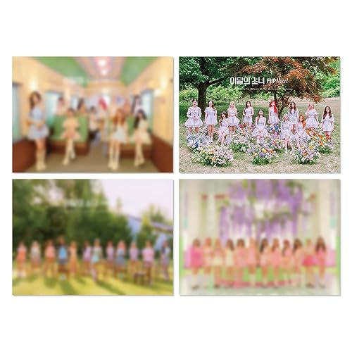 DREAMUS Monthly Girl LOONA Flip That Summer Special Mini Album C Version CD+1p Folding Poster On Pack+100p PhotoBook+1p AR