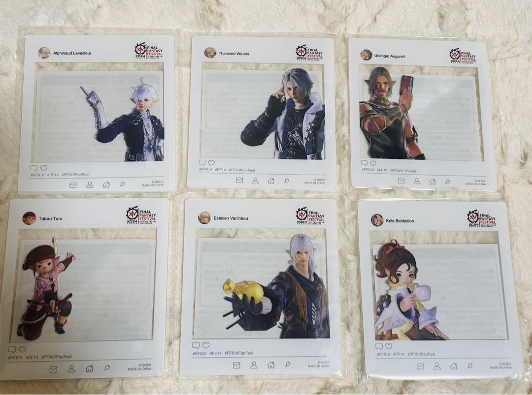 FF14ファンフェス SNS風アクリルカード