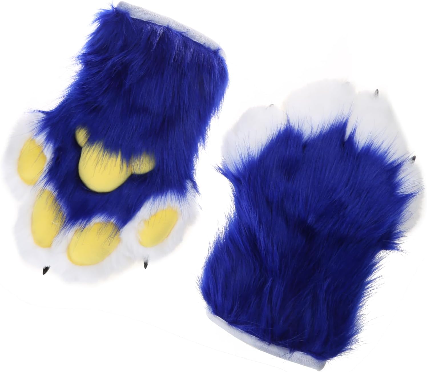 Wolf Paw Gloves Faux Winter Warm Animal Bear Cosplays Halloween Party Costume Accessories For Adults
