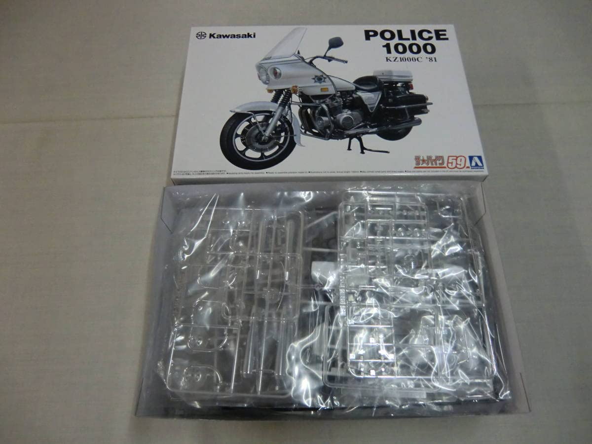 Amazon.co.jp: 1：12 カワサキKZ1000Cポリス1000'81