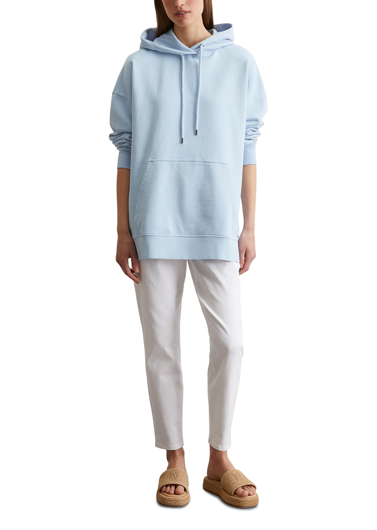 Marc OߴPolo Hoodie de algodón orgánico Mujer Relaxed Fit