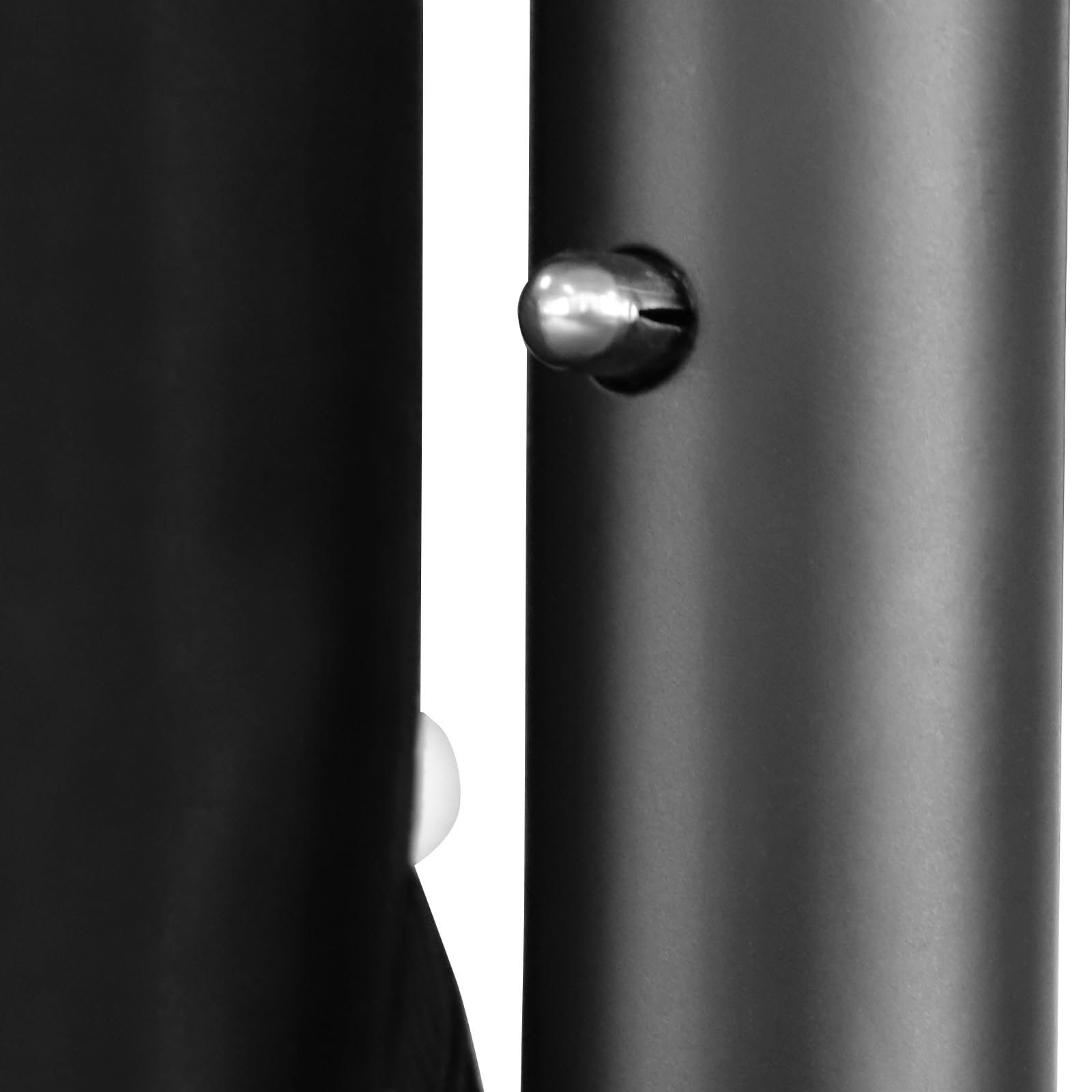 Sfondo pieghevole 4 x 2,4 m, sistema di sfondo fotografico con panno nero, supporto per fotografia, supporto per studio fotografico, ritratto, custodia per il trasporto, nero