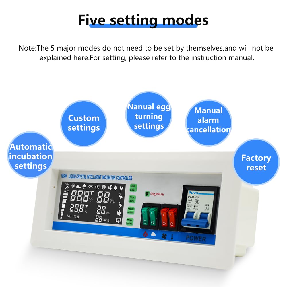 Nuovo controller XM-18sw di tipo WIFI regolatore di temperatura e umidità con controllo intelligente remoto per incubatore industriale