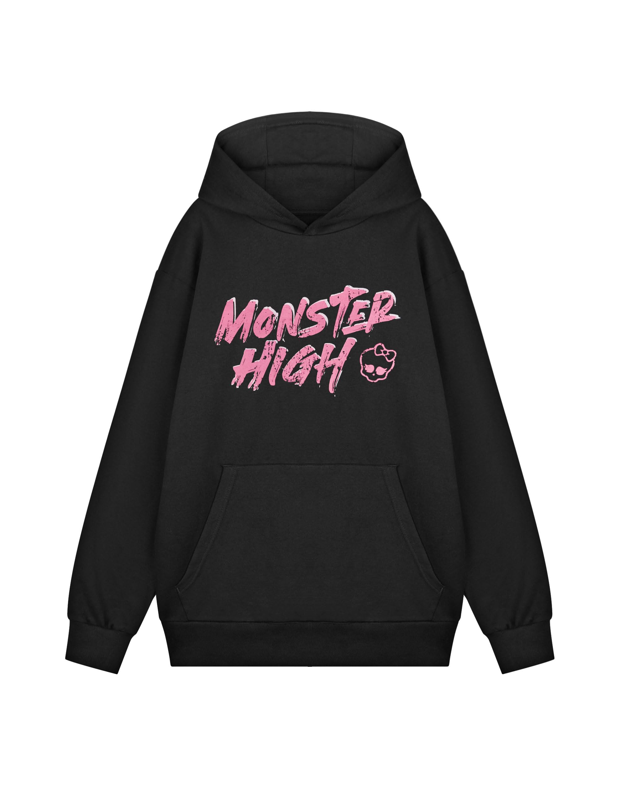 Monster High Women's Black Hoodie | | Official Merch Xxl