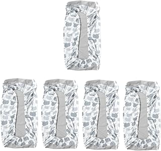 TOYANDONA 5 Pçs Trocadores De Bebê Berço De Malha Capa De Mesa De Troca Berço Para Cama Berço De Balanço Infantil Forros De Fraldas Capa De Troca De Fraldas Capa De Berço De Bebê