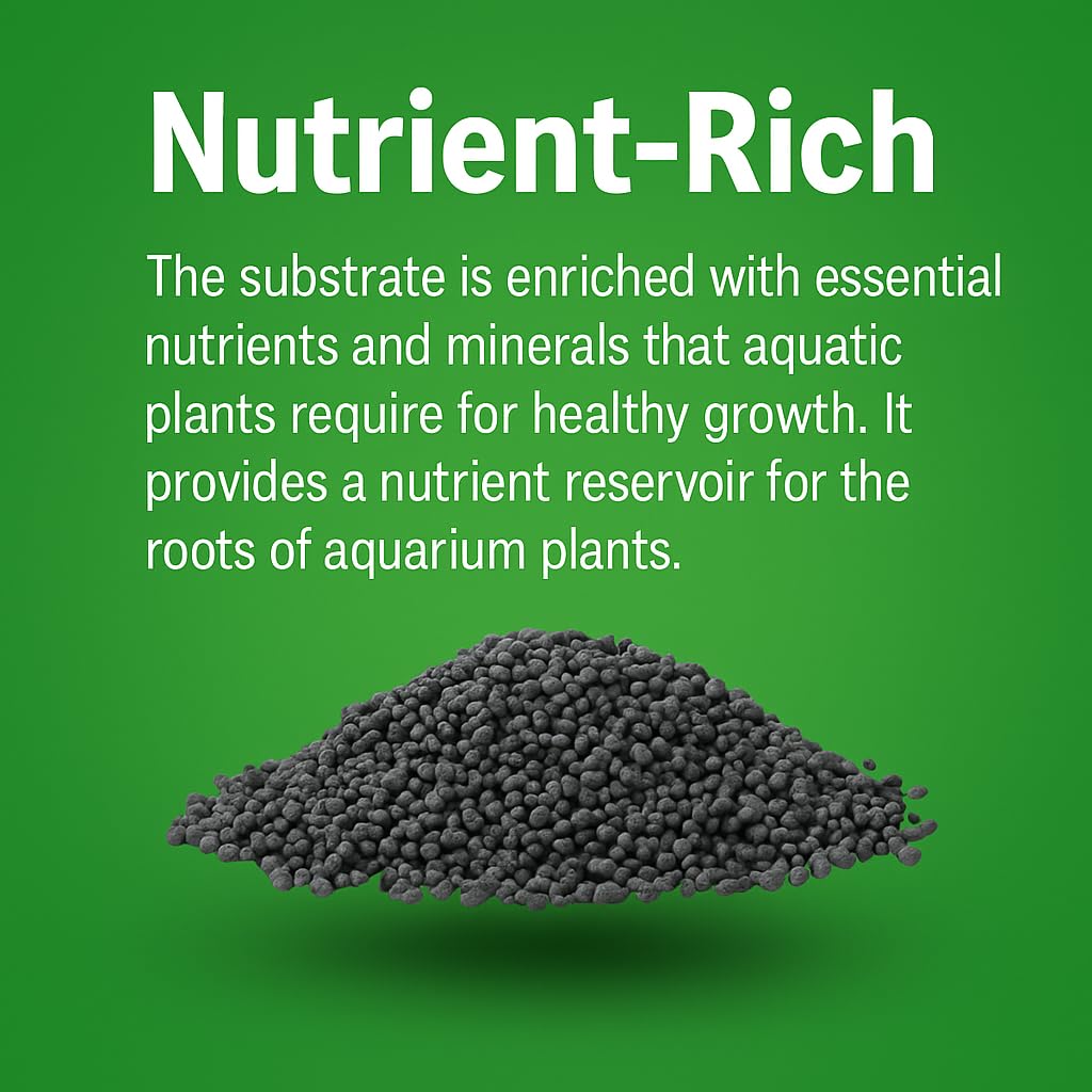 VAYINATO® Amazon Soil Aquarium Substrate (1L Pack) – Nutrient-Rich Plant Growth Soil, pH Stabilizing, Easy-to-Use Aquascaping Substrate for Freshwater Shrimp & Aquatic Plants 2