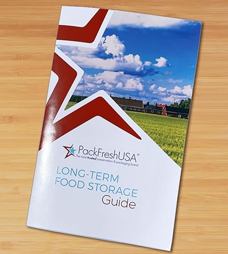 Miniatura 6 de PackFreshUSA Paquete de 25 bolsas de Mylar de 7 mil cuartos, absorbentes de oxígeno de 200 cc, esquinas redondeadas, guía de almacenamiento de