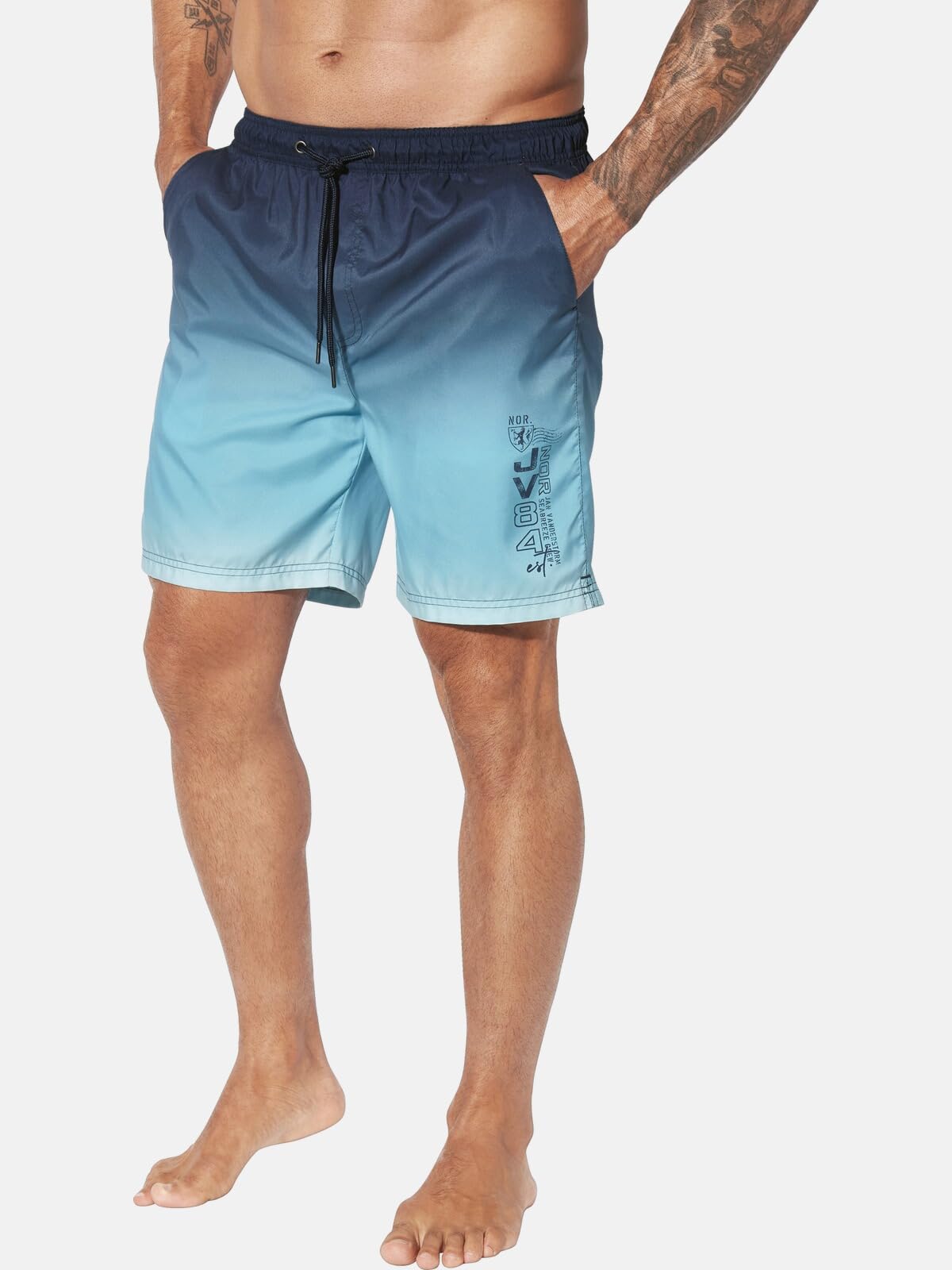 Jan Vanderstorm Homme Short De Bain Werenfried
