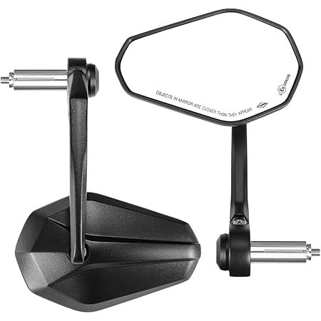 HIGHSIDER Tetra Lenkerendenspiegel - E-geprüft Für Motorrad