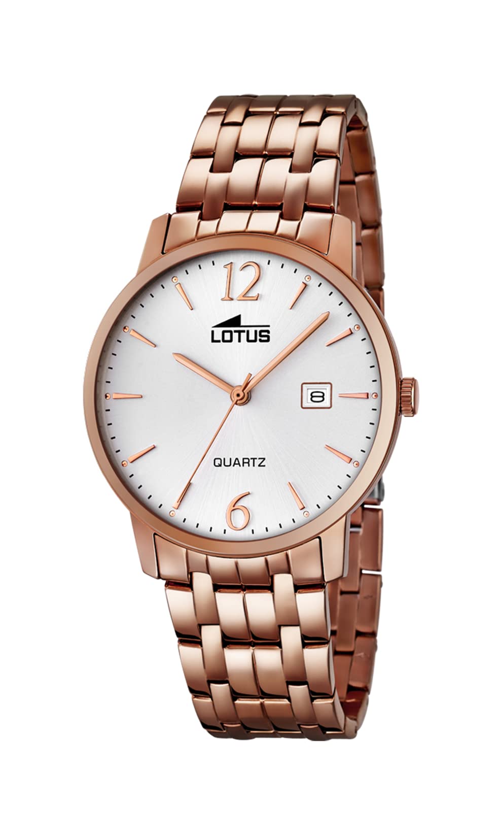 LOTUS Reloj Hombre 18178/1 Outlet Caja de Acero Inoxidable 316l Oro Rosa Correa de Acero Inoxidable 316l Rosa
