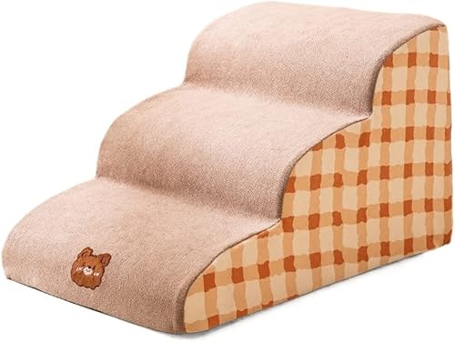 ACQUIRE Pet Stairs Steps Stairs Pet Ramp Ladder Removable Dogs Bed Puppy Stairs Climbing Ladde Bedside Sofa