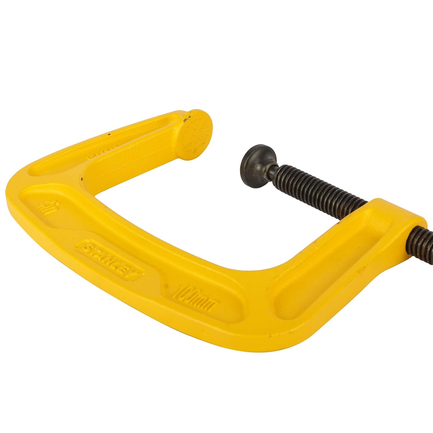 Stanley 0-83-034 C-Clamp MaxSteel, Black/Yellow