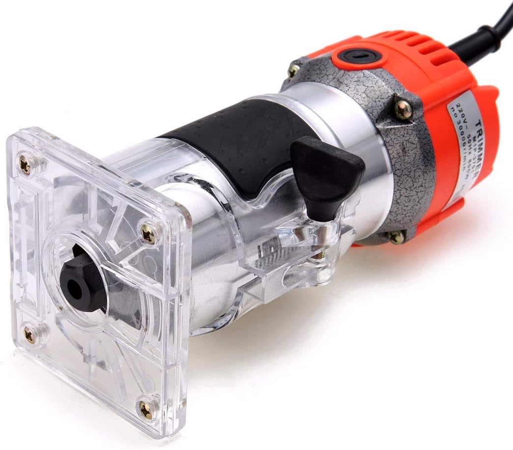 WENMILY1-1/4 HP Compact Router Kit Wood Processing, Ffurniture Manufacturing and Other Industries.