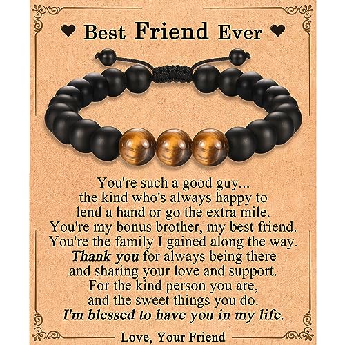 EFVISD Best Friend Ever Gifts for Men, Gifts for Male Friends, Friendship Gifts for Best Friend,...