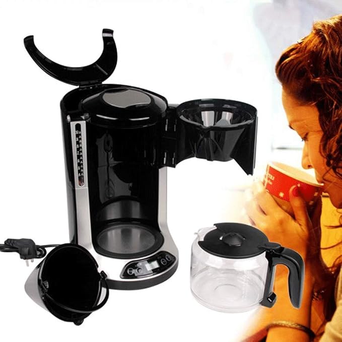 Cafetera de Goteo Automática con Jarra de Vidrio 1.25L y Filtro Permanente miniatura 5