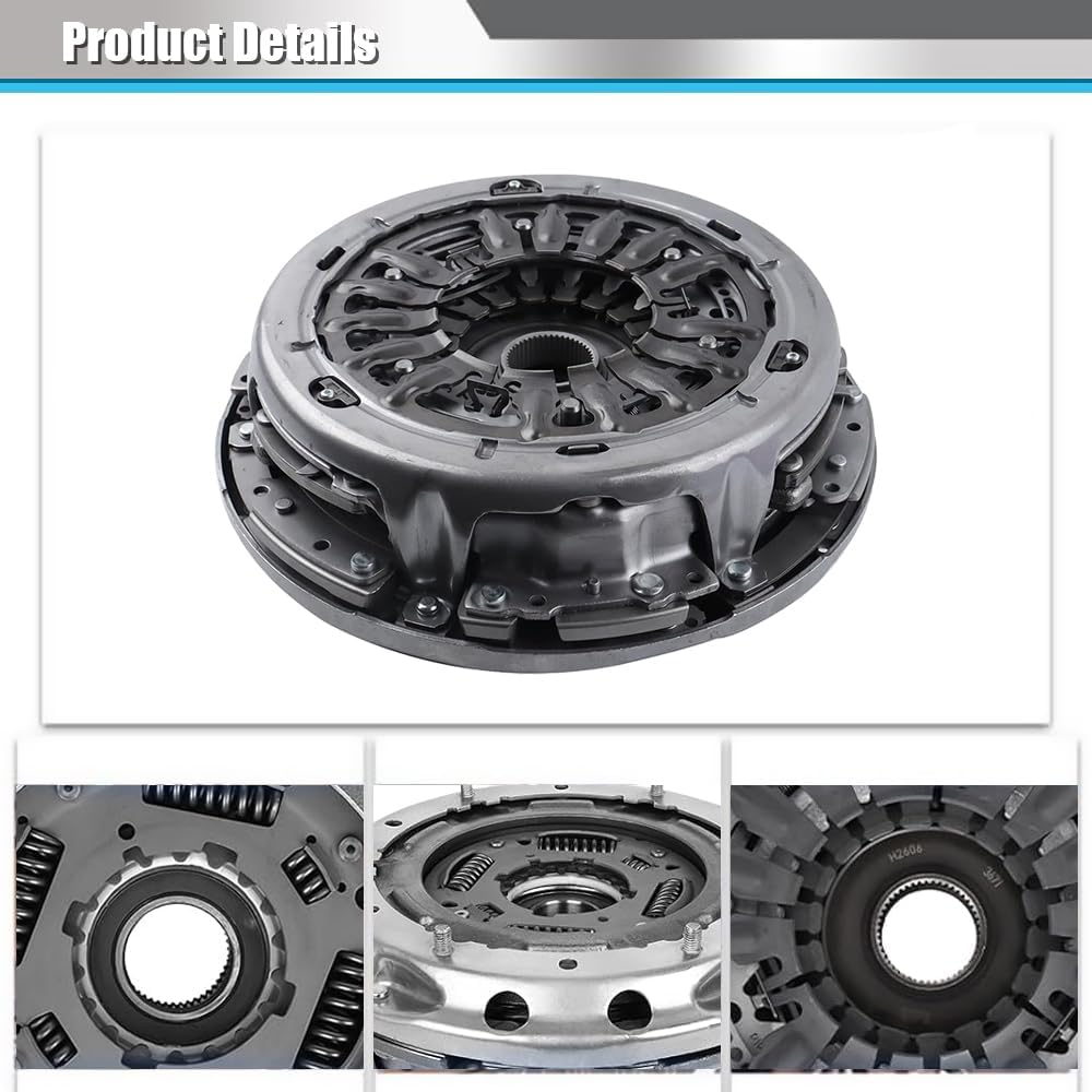 6DCT250 DPS6 Auto Transmission Dual Clutch Kit FIT Ford Focus 2011–2022, Fiesta 2012–2022, B-MAX, EcoSport – Replace OE# 602000800