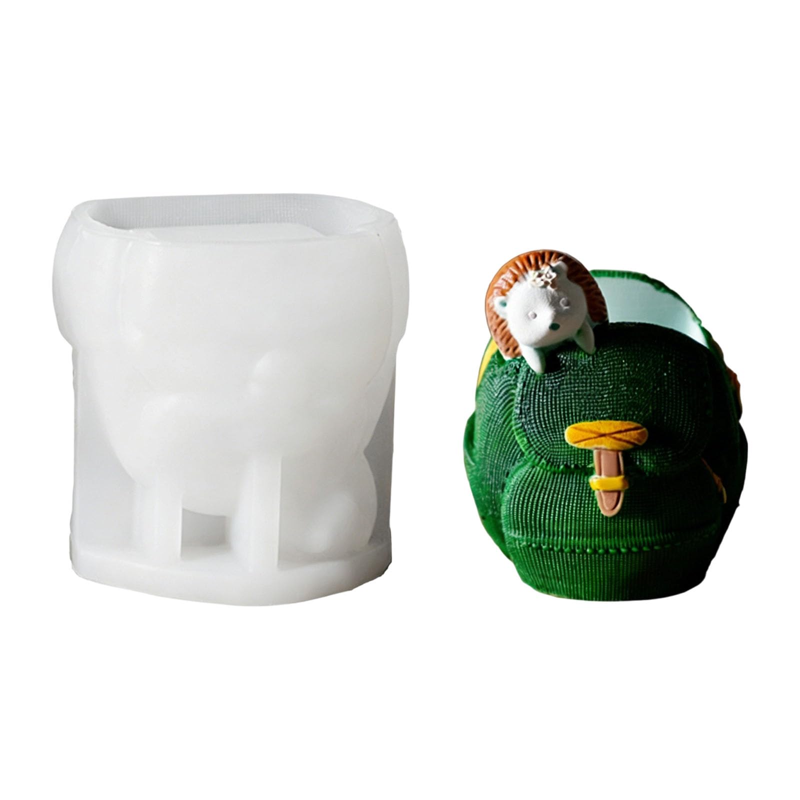 PANGBOER Multipurpose Silicone for Cartoon Animal Shape Flower Pots and Decorative Holders for Craft Enthusiasts Silicone Making Plaster